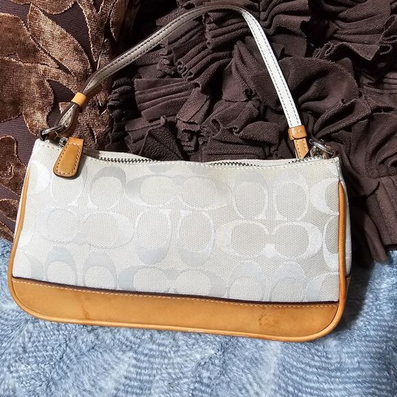 2004 y2k rare white coach c4d8 - Picture 2 of 5